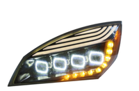 Phares LED pour camion, chromés ou noirs, état neuf, certifiés DOT pour Cascadia 2018