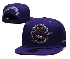 批发便宜的多伦多和猛龙帽子，带定制标志3D刺绣快照运动NFL NB A ML b冠军帽子