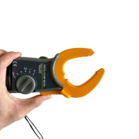 Pince ampèremétrique numérique 35 mm pour tension AC/DC, testeur de courant AC, fonction de maintien des données, test de continuité avec buzzer, protection contre les surcharges, pour électriciens et usage domestique