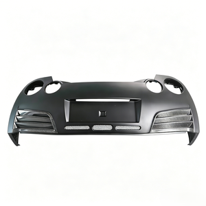 กันชนหลัง FRP พร้อมช่องระบายอากาศคาร์บอนไฟเบอร์สำหรับ Nissan GTR R35 ปี 2008-2016 รุ่นสปอร์ต - Product Image 1