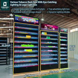 Estantería Americana de Acero <span class=keywords><strong>para</strong></span> Supermercado, Exhibidor de Cigarrillos, Estantes Pintados <span class=keywords><strong>para</strong></span> Zona de Caja - Product Image 6