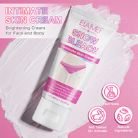 Crème éclaircissante pour la peau intime ELAIMEI Snow Bleach, marque privée, crème éclaircissante pour le visage et le corps, pour les zones intimes