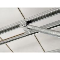 Connecteur structurel pour sprinkler anti-incendie à fixation sismique QT450 en fonte ductile, homologué UL, certifié CE, conforme NFPA 13