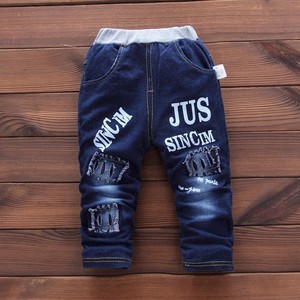 Vêtements pour bébé garçon de style cowboy en gros, ensemble de vêtements pour bébé garçon à la mode, jeans décontractés pour garçons, costumes en denim, ensembles de 3 pièces - Product Image 6