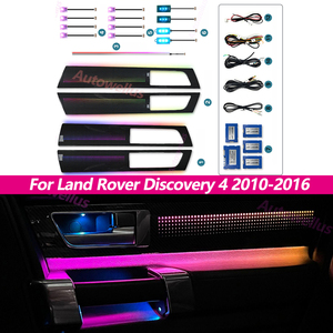 Ambientebeleuchtung für Land Rover Discovery <span class=keywords><strong>4</strong></span> 2010-2016 Innenraum-<span class=keywords><strong>Ambilight</strong></span> Dekorative Atmosphärenlampe 64 Farben - Product Image 1