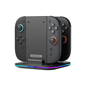 Suporte de Carregamento para Controlador <span class=keywords><strong>Switch</strong></span> 2 Pro AOLION AL-NS2502 Tipo-C, Dock Dual Slot ABS Tudo-em-Um, Acessórios NS2 - Product Image 1