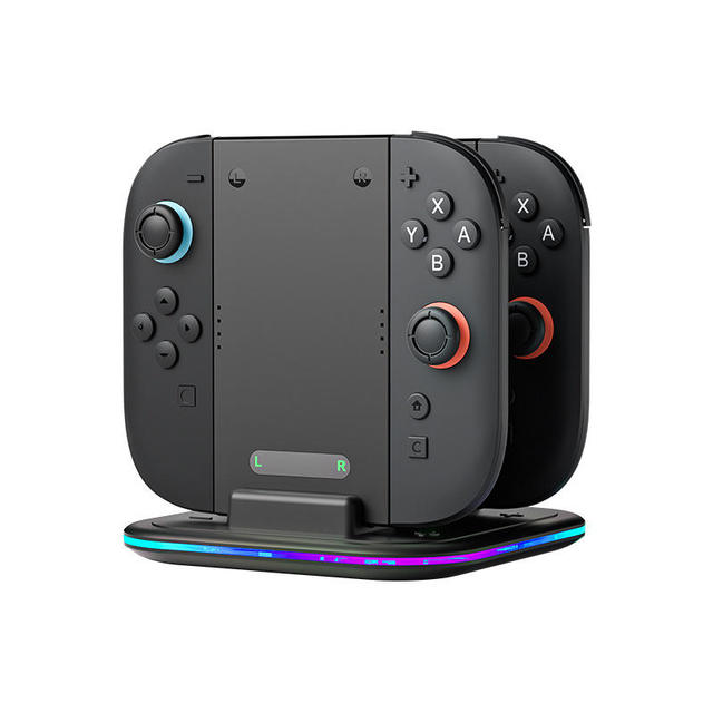 AOLION AL-NS2502 Switch 2 Pro Controller Charging Stand Type-C All-in-One ABS Dual Slot Dock NS2 Accessories