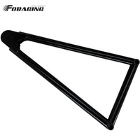 Échelle de Jacob en Chromoly 13-3/8 po avec trou de languette de 3/8 po, finition noire, 1 trou de languette pour accessoires de voitures de course Sprint Car