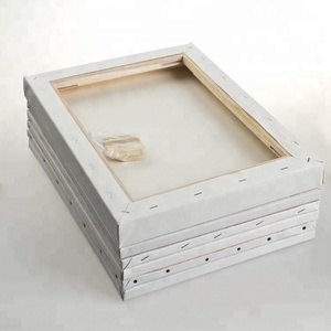 Venta al por mayor 18*24cm 380g lona estirada en blanco pintura lienzo de Artista para <span class=keywords><strong>la</strong></span> galería - Product Image 2