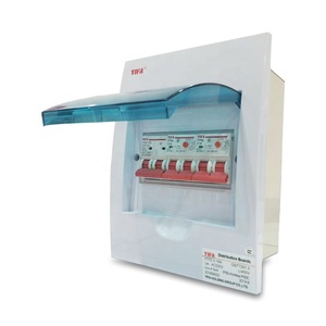 Boîte de distribution électrique extérieure étanche YIFA YFPZ30 à 2, 3 ou 6 voies avec couvercle de <span class=keywords><strong>compteur</strong></span> électrique 220V/380V Protection IP66 - Product Image 4