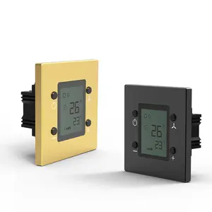 aria condizionata regolatore di temperatura Suppliers-RS485 Switch condizionatore d'aria interruttore di alimentazione WiFi Smart Air Conditioner Panel dispositivi di controllo della temperatura per smart home