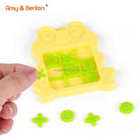 Tic Tac Toe Jeu En Plastique Lapin Grenouille Animal Mini Party Favors Jouets En Vrac Jouets pour Enfants