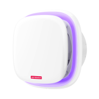 2 In 1 Mug Killer Badkamer Afzuigkap Ventilator Bldc Motor Raam Gemonteerd Keuken Toilet Huishoudelijke Ventileren Uitlaat Ventilator