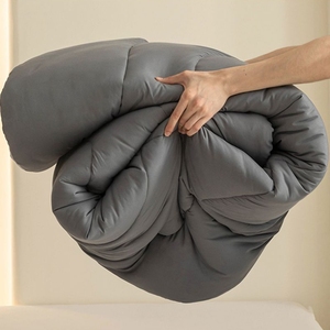 Couette de <span class=keywords><strong>lit</strong></span> en microfibre extra épaisse, écologique, moderne, fournisseur chinois OEM/ODM, édredon confortable en polyester - Product Image 5