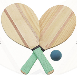 Raquette de Tennis de plage professionnelle en bois, nouveau produit de haute qualité, Design personnalisé, 2022 - Product Image 1