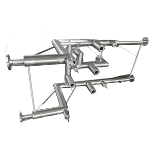 Модульный коллекторный блок из нержавеющей стали на раме (скид-монтируемый) — интегрированное решение для обработки жидкостей в химической, нефтяной и газовой промышленности - Product Image 6