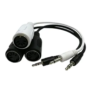 Mono Audio Jack TS 3.5mm a 5 Pin DIN Femmina