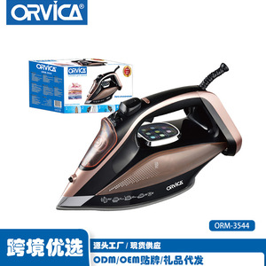 Plancha eléctrica ORVICA de doble uso (húmedo y seco) para planchado en seco y vapor, portátil para uso doméstico, con limpieza automática. - Product Image 4