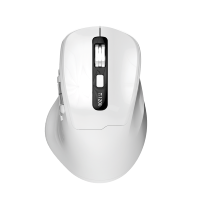 Souris d'ordinateur sans fil à double mode USB mini 3D OME LOGO avec batterie 500 mA et molette de défilement pour ordinateur de bureau