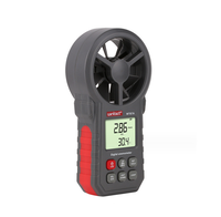 Anemómetro digital WT87A, medidor de velocidad del viento, mide la velocidad del viento, temperatura, termómetro de velocidad del aire, medidor de viento