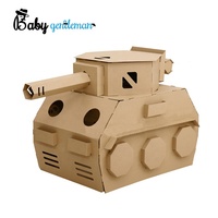Modèle d'avion à la main BRICOLAGE En Carton Artisanat Kit pour enfant peint Z03102A