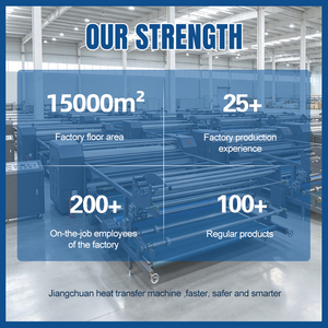 เครื่องรีดร้อนแบบอัตโนมัติสำหรับงานอุตสาหกรรม ความเร็วสูง ขนาด 420x2000 มม. สำหรับพิมพ์ผ้าขนาดใหญ่ - Product Image 4