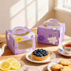 Scatole Pieghevoli in Carta Riciclata per Confezioni Regalo, Torte e Alimenti, Ideali per Matrimoni e Compleanni - Product Image 5