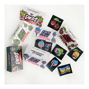 Impresión de Folletos Promocionales Publicitarios con Logotipo Personalizado a Todo Color, MOQ Bajo, <span class=keywords><strong>Tarjetas</strong></span> de Presentación Plegables con Encabezado para Empaque Comercial - Product Image 1