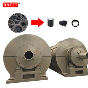Déchets de plastique/usine de pyrolyse de pneus d'occasion Capacité quotidienne 10-20 tonnes Noyau de mazout convertible avec moteur pour la fabrication - Product Image 3