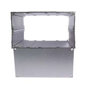 Customized Bending Industrial Extrusion Aluminum Electronics Amplifier <b>Box</b> Enclosure Case <b>Metal</b> Chassis Shell - Product Image 3