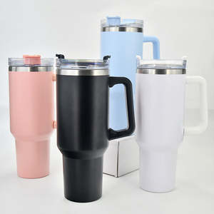 Vaso Térmico Personalizado de 40 oz con Tapa y Asa Extraíbles, Sublimable, de 32 oz y 40 oz, Aislado, de Doble Pared, de Acero Inoxidable, para Viaje - Product Image 4