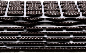 Anti slip Adhesive <strong>Furniture</strong> Felt Pads Set Non Slip Felt <strong>Furniture</strong> Grippers Pads with Silicone Points <strong>Dots</strong> Surface - Product Image 4