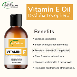 Wuhan healdream iso 22000 מפעל לספק מזון כיתה ויטמין e אצטט שמן <span class=keywords><strong>d</strong></span> אלפא טוקופרול אצטט 1000iu - Product Image 2