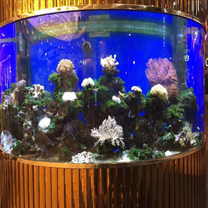 Thuis Goedkope Groothandel Hoge Kwaliteit Hete Verkoop Cilindrische Aquaria Vistank Display Rack - Product Image 6