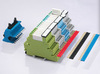 Relais électromagnétique mince PLC, certifié CE RoHS, haute puissance, protection époxy, épaisseur 6,2 mm, rail DIN, puissance nominale 6A