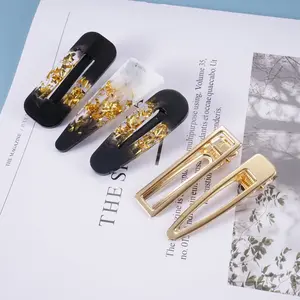 Hairpin Metal Alligator Clip Jewelry Decoration Accessories Golden Beak Clip Duckbill Hair Clip Accessories Wholesale prices