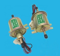 Tekanan tinggi Inline HEP-02A12V 24V pompa bahan bakar elektrik mobil untuk bahan bakar pneumatik diafragma pompa