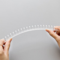 Boucle de reliure promotionnelle en gros pour documents à feuilles mobiles B5 26 trous et A5 20 trous, en plastique
