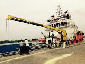 沖合用ナックルブーム油圧伸縮式クレーンメーカー - Product Image 4