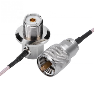 Cable de Extensión Coaxial de Radiofrecuencia, Adaptador de Conector Macho a Hembra UHF PL-259 para Antena de Radio Móvil - Product Image 4