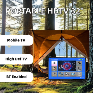 ขายส่งทีวีสมาร์ทพกพาแบบชาร์จไฟได้ ขนาด 32/42/43 นิ้ว รองรับ DVB T2 สำหรับโรงแรม สมาร์ททีวี 4k - Product Image 6