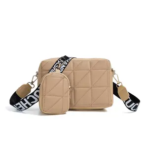 wholesale products Fancy Handbag cheap Women Fashion Shoulder Bag 2pcs in 1 purse Ladies Crossbody For Girl Female Designer Bags