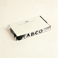 Boîtes en carton ondulé en papier kraft recyclable avec logo personnalisé MU Manufacturers, revêtement UV pour l'emballage de vêtements, chaussettes et bougies