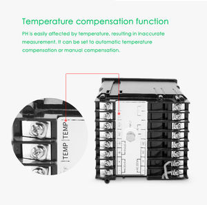पीने का पानी उपचार क्लोरीन परीक्षक ऑनलाइन ऑर्म्प मीटर नियंत्रक 4-20 मा के साथ ph जांच मीटर इलेक्ट्रोड टीड सेंसर - Product Image 5
