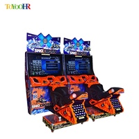 Machine de jeu de voiture de course d'arcade vidéo de simulateur de moteur de neige Sno Cross à pièces