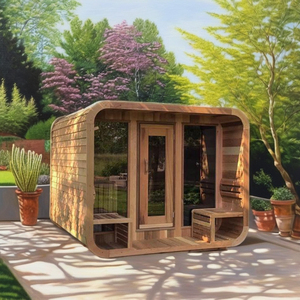 Saune in legno <span class=keywords><strong>termo</strong></span> legno all'aperto stufa per Sauna e bagno turco combinazione per l'europa - Product Image 3