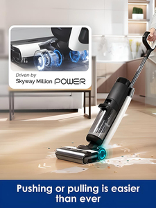 <span class=keywords><strong>Tineco</strong></span> <span class=keywords><strong>Aspirateur</strong></span> Laveur Balai Tout-en-Un Auto-Nettoyant Moteur Sans Balais Grand Réservoir d'Eau Nettoyage Maison Hôtel - Product Image 2