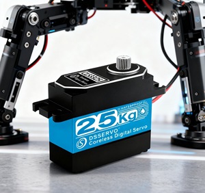 Dsservo CLS3325 Motor Digital de 25 kg, 8.4V HV - IP67 Impermeable, Totalmente Metálico y sin Núcleo para Autos RC 1:8 1:10 y Robótica - Product Image 6