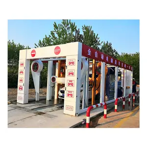 Outstanding Quality Smart 360 technology unmanned full automatic tunnel car wash machine