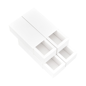 Boîte d'emballage de luxe en carton personnalisée avec logo pour café et thé, petite boîte cadeau pour sachets de thé, boîte à thé en carton - Product Image 1